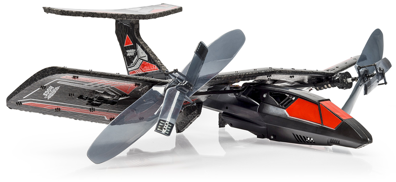 Illustration for article titled Tilting Wings Let This New Air Hogs RC Plane Hover Like a Helicopter